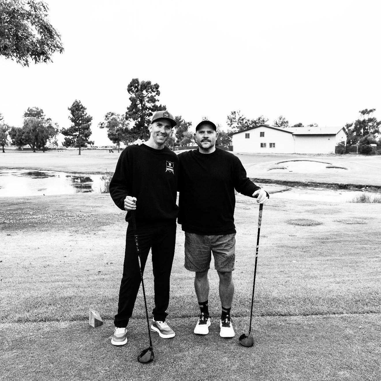Kyle and Travis, the founders of Green Room Golf Club